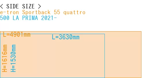 #e-tron Sportback 55 quattro + 500 LA PRIMA 2021-